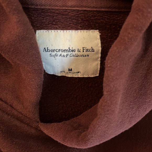 Abercrombie Hooded Sweater. 3/4 sleeve. Size Medium. - Picture 3 of 3